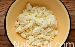 Casserole dadih dengan serpihan oat Casserole keju cottage tanpa tepung dengan serpihan oat
