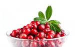 Garden cranberry beneficial properties